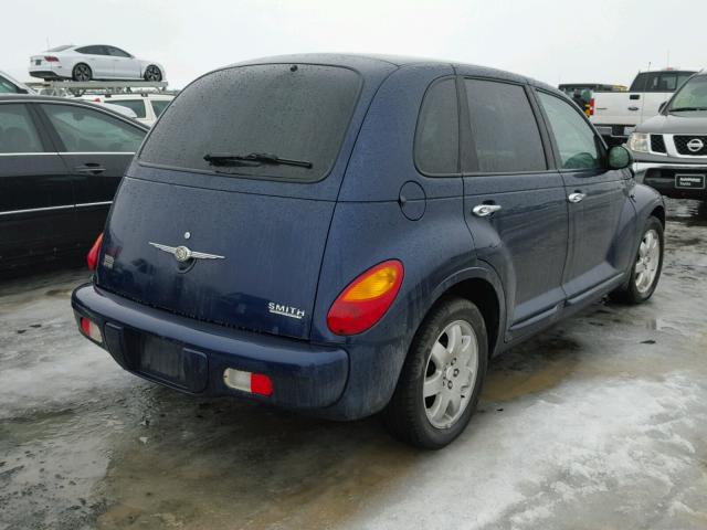 3C4FY58BX4T251011 - 2004 CHRYSLER PT CRUISER BLUE photo 4