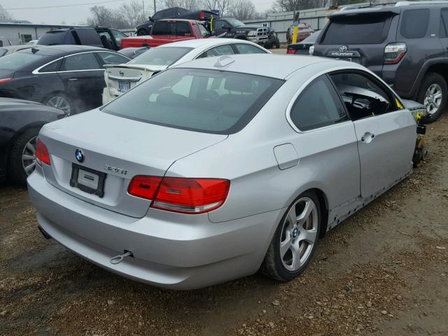 WBAWB3C55AP481740 - 2010 BMW 328 I SILVER photo 4