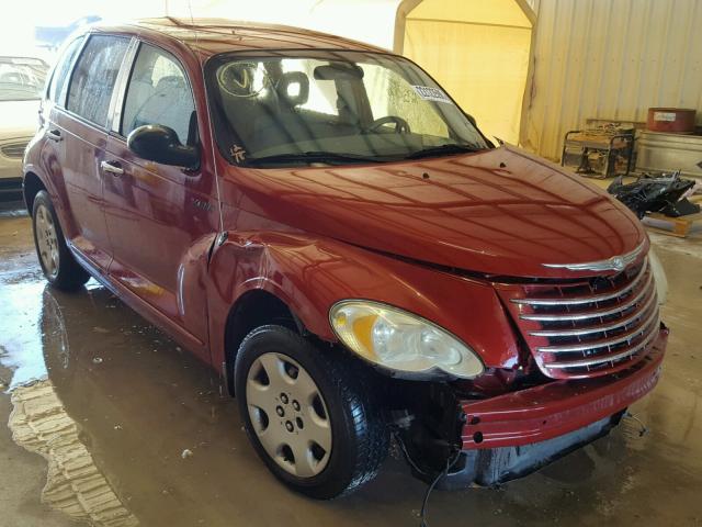 3A4FY58B76T269091 - 2006 CHRYSLER PT CRUISER RED photo 1