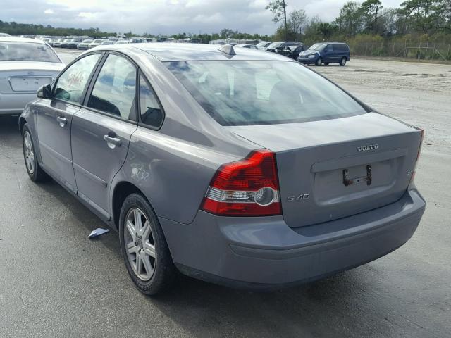 YV1MS382062189839 - 2006 VOLVO S40 2.4I GRAY photo 3