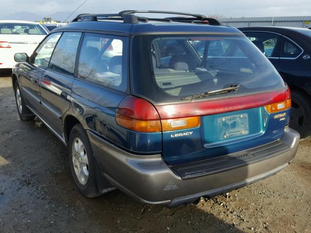 4S3BG6859W7643177 - 1998 SUBARU LEGACY 30T GREEN photo 3