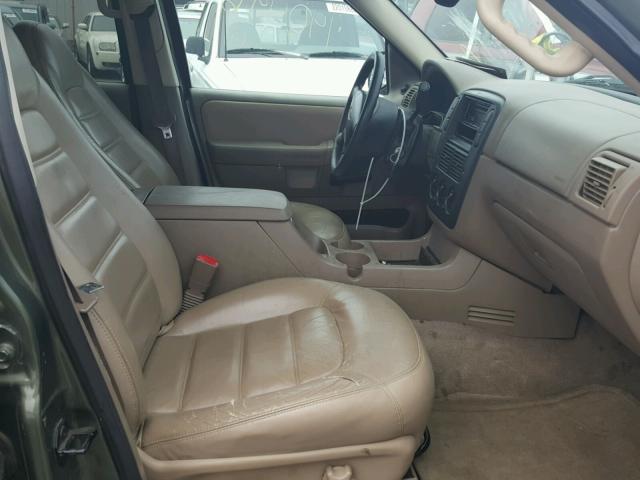 1FMDU73E92ZB18693 - 2002 FORD EXPLORER X GREEN photo 5