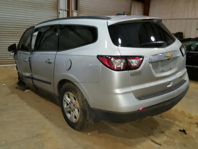 1GNKRFED9GJ264455 - 2016 CHEVROLET TRAVERSE L SILVER photo 3