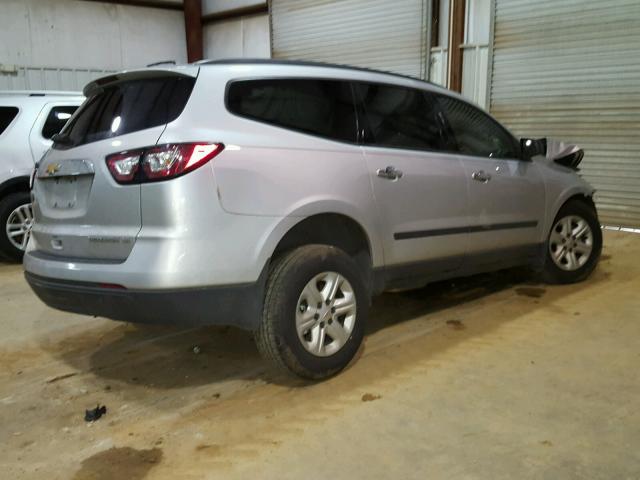 1GNKRFED9GJ264455 - 2016 CHEVROLET TRAVERSE L SILVER photo 4