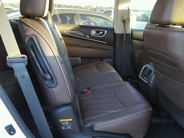 5N1AL0MN3DC334475 - 2013 INFINITI JX35 BASE WHITE photo 6