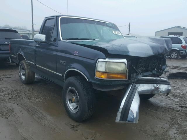 1FTDF15Y5PNB18644 - 1993 FORD F150 GRAY photo 1