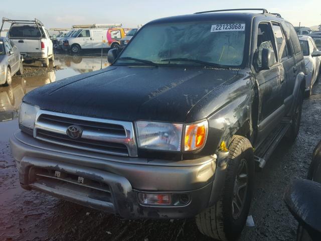 JT3HN87R4Y0263454 - 2000 TOYOTA 4RUNNER LI BLACK photo 2