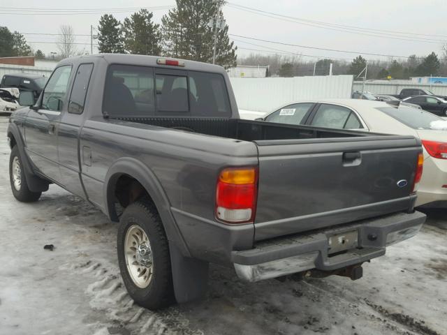 1FTZR15X3XPC05676 - 1999 FORD RANGER SUP GRAY photo 3