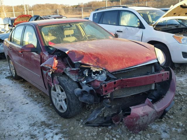 1G1ZT51886F247314 - 2006 CHEVROLET MALIBU LT BURGUNDY photo 1