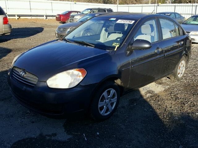 KMHCN46CX6U049050 - 2006 HYUNDAI ACCENT GLS GRAY photo 2