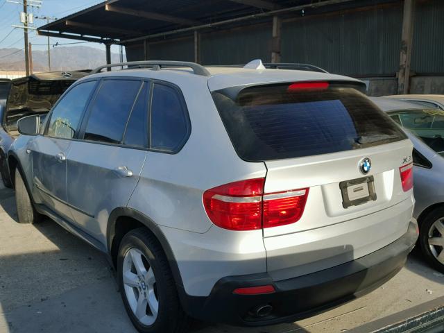 5UXFE43518L029705 - 2008 BMW X5 3.0I SILVER photo 3