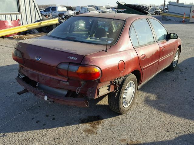 1G1ND52J73M621206 - 2003 CHEVROLET MALIBU MAROON photo 4