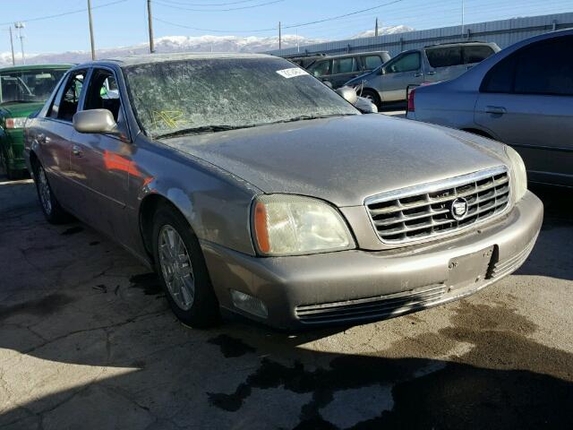 1G6KE57Y63U174562 - 2003 CADILLAC DEVILLE DH GRAY photo 1