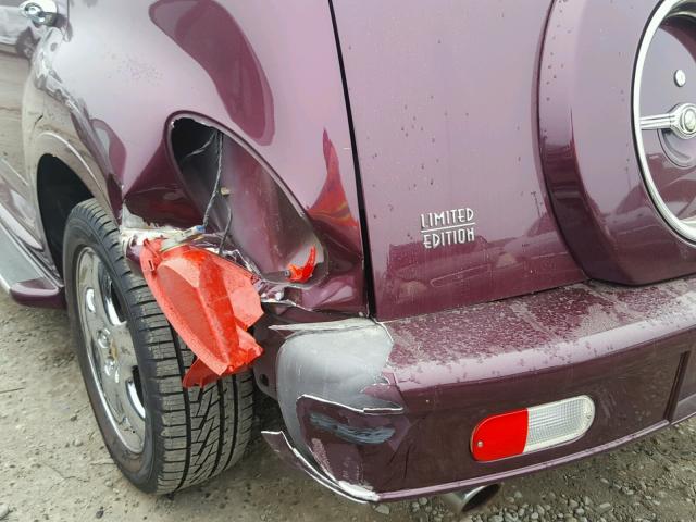 3C8FY68B82T248366 - 2002 CHRYSLER PT CRUISER BURGUNDY photo 9