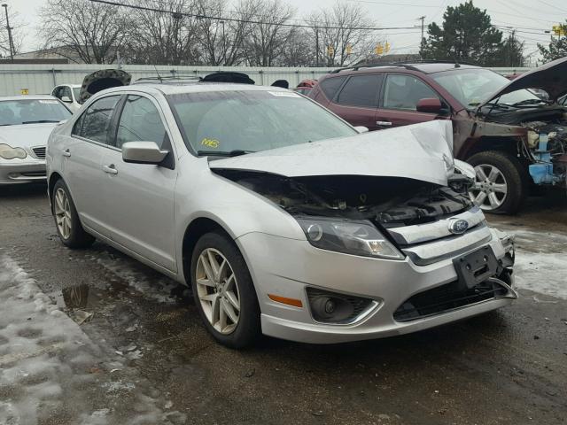 3FAHP0JG6BR219726 - 2011 FORD FUSION SEL SILVER photo 1