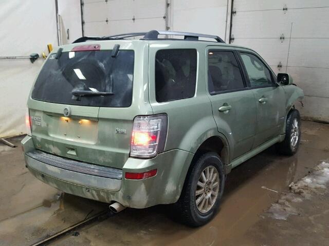 4M2CN9HGXAKJ10851 - 2010 MERCURY MARINER PR GREEN photo 4