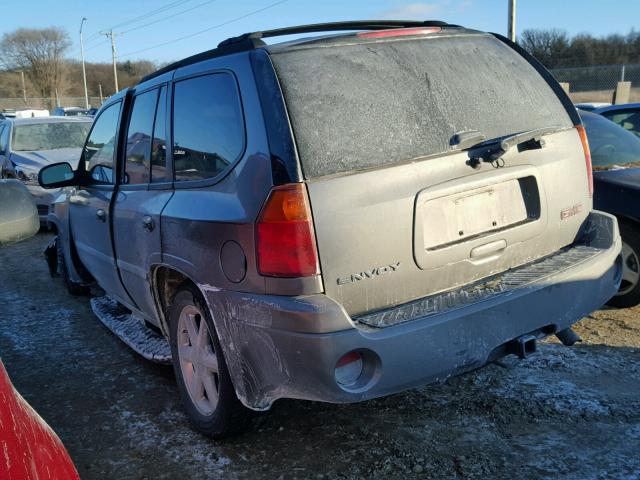 1GKDT13S182204385 - 2008 GMC ENVOY SILVER photo 3