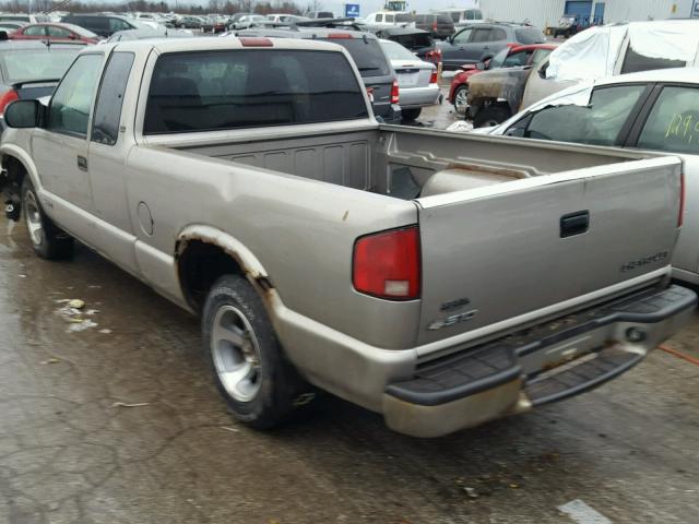 1GCCS195218148553 - 2001 CHEVROLET S TRUCK S1 BEIGE photo 3