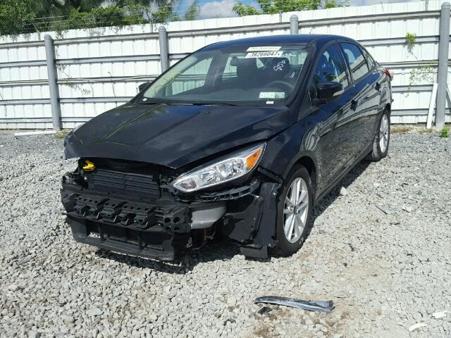 1FADP3F23GL283323 - 2016 FORD FOCUS SE BLACK photo 2