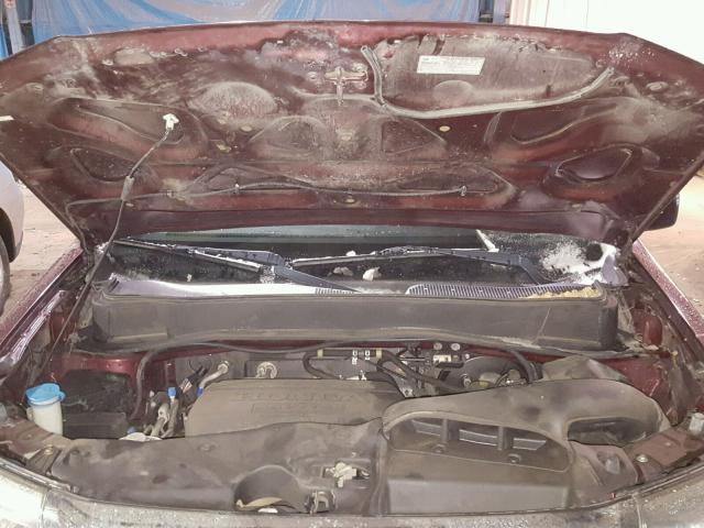 5FNYF4H59DB029173 - 2013 HONDA PILOT EXL RED photo 7