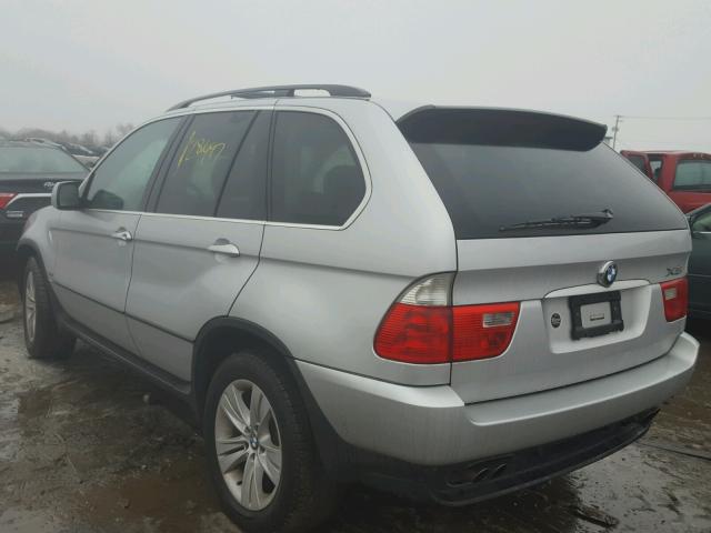 5UXFB53516LV24885 - 2006 BMW X5 4.4I GRAY photo 3