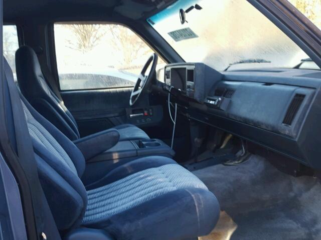 1GNFK16K6RJ310400 - 1994 CHEVROLET SUBURBAN K BLUE photo 5