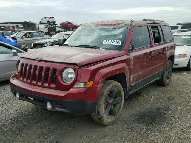 1C4NJPBA7FD220318 - 2015 JEEP PATRIOT SP BURGUNDY photo 2