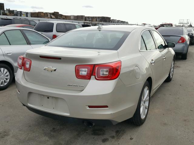 1G11H5SA2DF258242 - 2013 CHEVROLET MALIBU LTZ თაფლისფერი ფოტო 4
