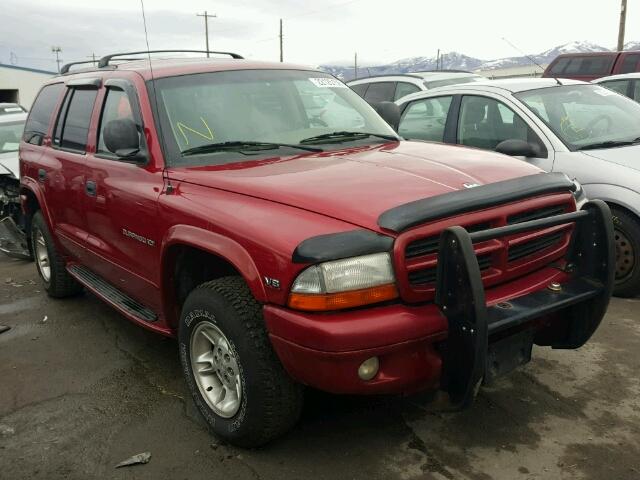 1B4HS28Y6WF128748 - 1998 DODGE DURANGO RED photo 1