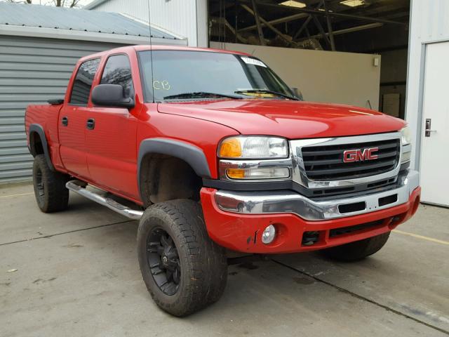 1GTHK23164F164577 - 2004 GMC SIERRA K25 RED photo 1