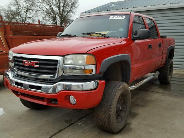 1GTHK23164F164577 - 2004 GMC SIERRA K25 RED photo 2