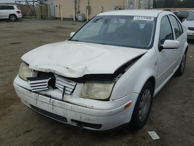 3VWRC29M3YM133924 - 2000 VOLKSWAGEN JETTA GL WHITE photo 2