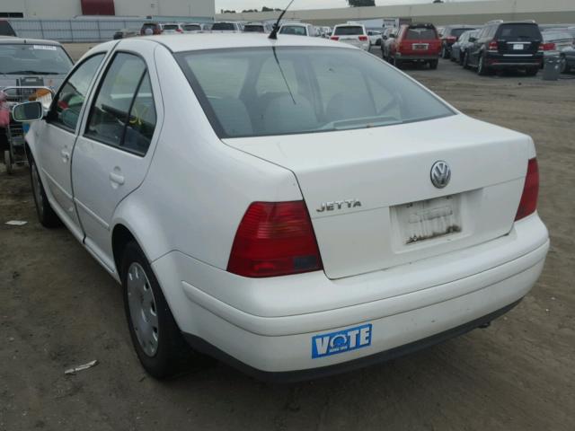 3VWRC29M3YM133924 - 2000 VOLKSWAGEN JETTA GL WHITE photo 3