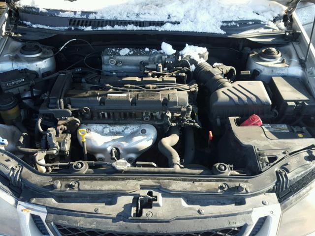 KNAFE161165281526 - 2006 KIA SPECTRA5 SILVER photo 7