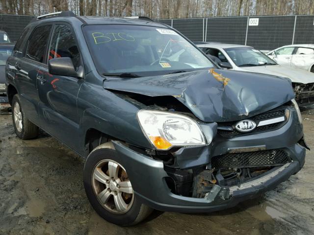 KNDJF724197603121 - 2009 KIA SPORTAGE L GRAY photo 1