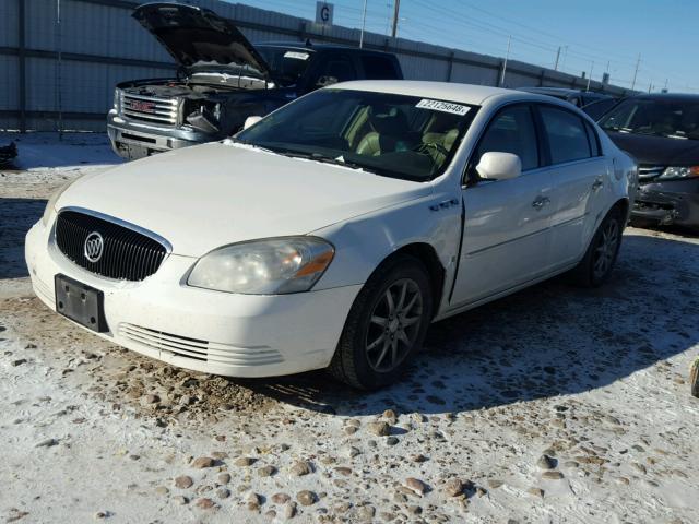 1G4HD57227U156745 - 2007 BUICK LUCERNE CX WHITE photo 2