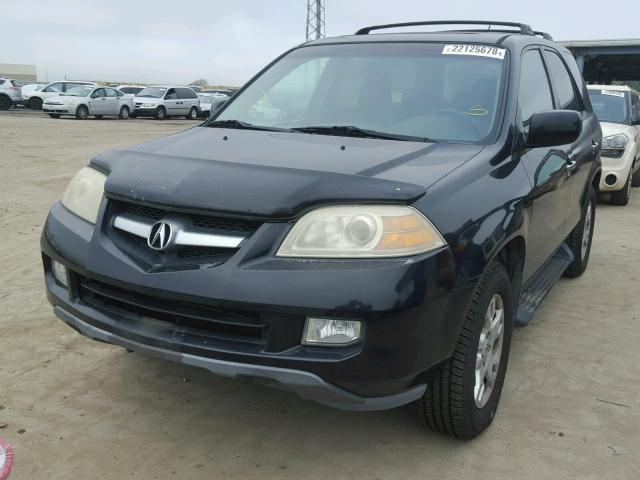 2HNYD18984H545343 - 2004 ACURA MDX TOURIN BLACK photo 2