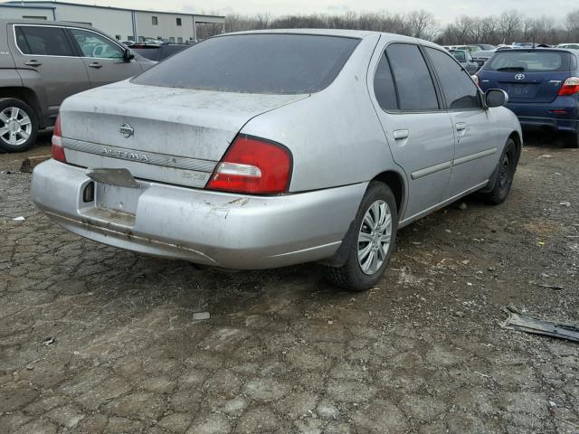 1N4DL01D2YC149651 - 2000 NISSAN ALTIMA XE SILVER photo 4