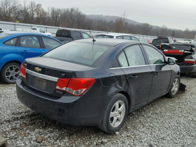 1G1PE5SC9C7106486 - 2012 CHEVROLET CRUZE LT BLACK photo 4