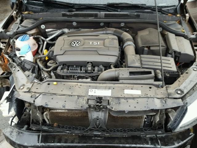 3VWD17AJ2FM415855 - 2015 VOLKSWAGEN JETTA SE BROWN photo 7