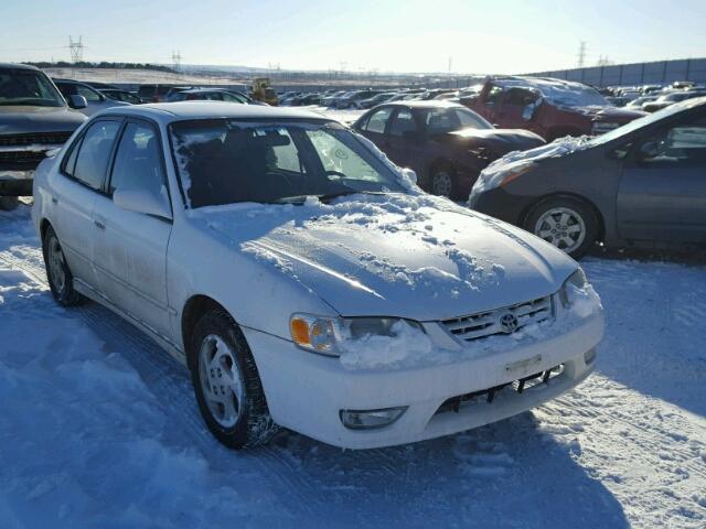 1NXBR12E41Z554533 - 2001 TOYOTA COROLLA CE WHITE photo 1