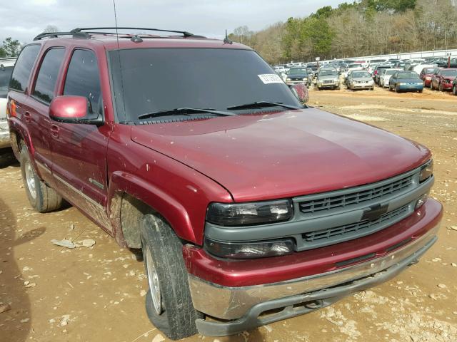 1GNEK13Z33J216012 - 2003 CHEVROLET TAHOE K150 MAROON photo 1