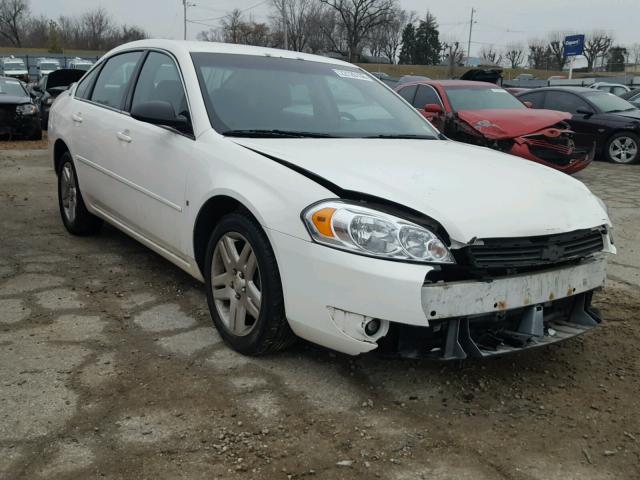 2G1WC581769426450 - 2006 CHEVROLET IMPALA LT WHITE photo 1