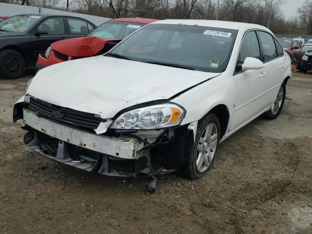 2G1WC581769426450 - 2006 CHEVROLET IMPALA LT WHITE photo 2