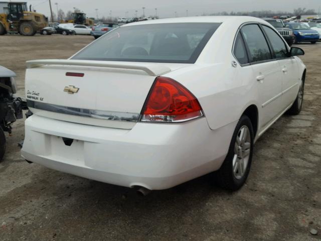 2G1WC581769426450 - 2006 CHEVROLET IMPALA LT WHITE photo 4