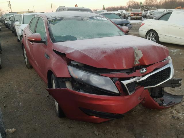 5XXGN4A77DG210148 - 2013 KIA OPTIMA EX RED photo 1