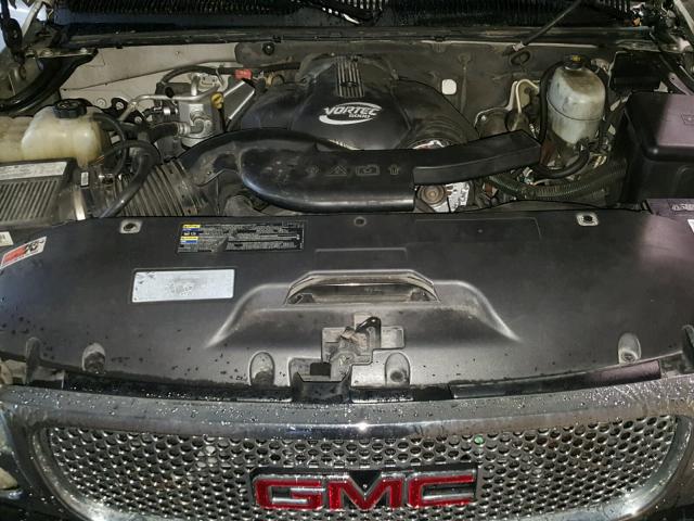 1GKEK63U24J260616 - 2004 GMC YUKON DENA SILVER photo 7