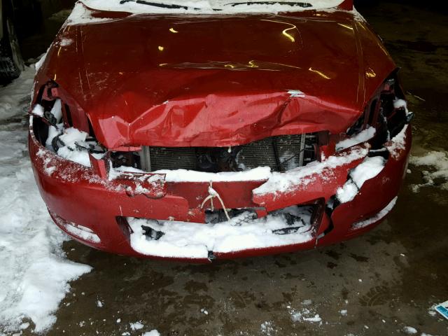 2G1WB5E33F1133992 - 2015 CHEVROLET IMPALA LIM RED photo 9