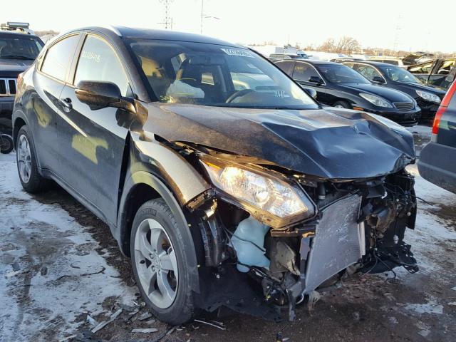 3CZRU6H73HM710738 - 2017 HONDA HR-V EXL BLACK photo 1