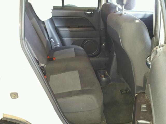 1C4NJCBA9FD124344 - 2015 JEEP COMPASS SP WHITE photo 6